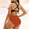 Orioles Baseball Summer Crossover Bikini Suit Set 3