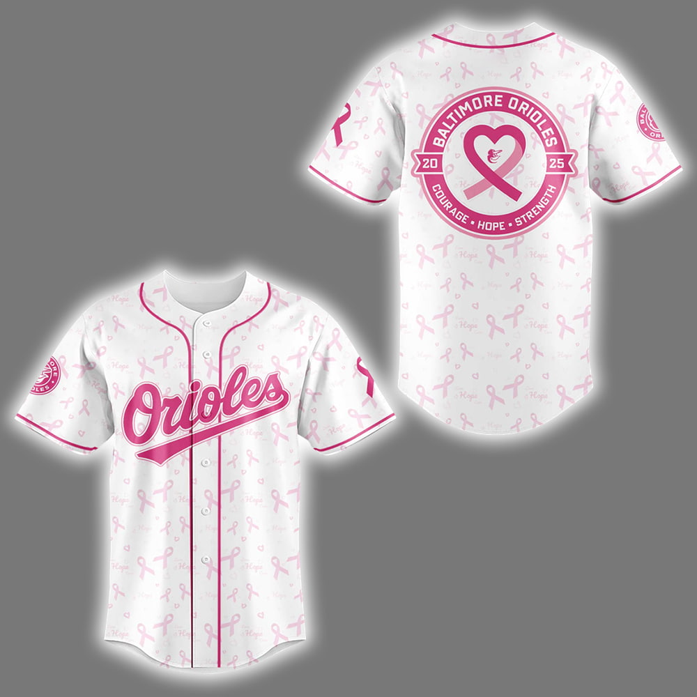 Orioles Breast Cancer Awareness Night 2025 Jersey Orioles Breast Cancer Awareness Night 2025 Jersey