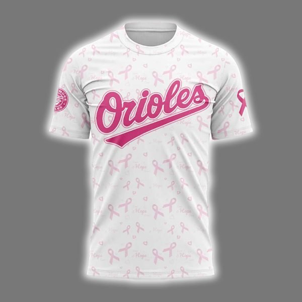 Orioles Breast Cancer Awareness Night 2025 Shirt 2