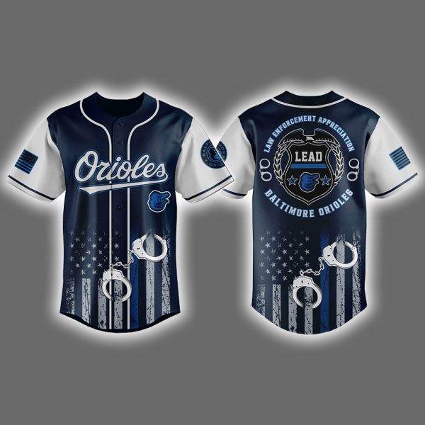 Orioles Law Enforcement Appreciation Day Jersey 2025