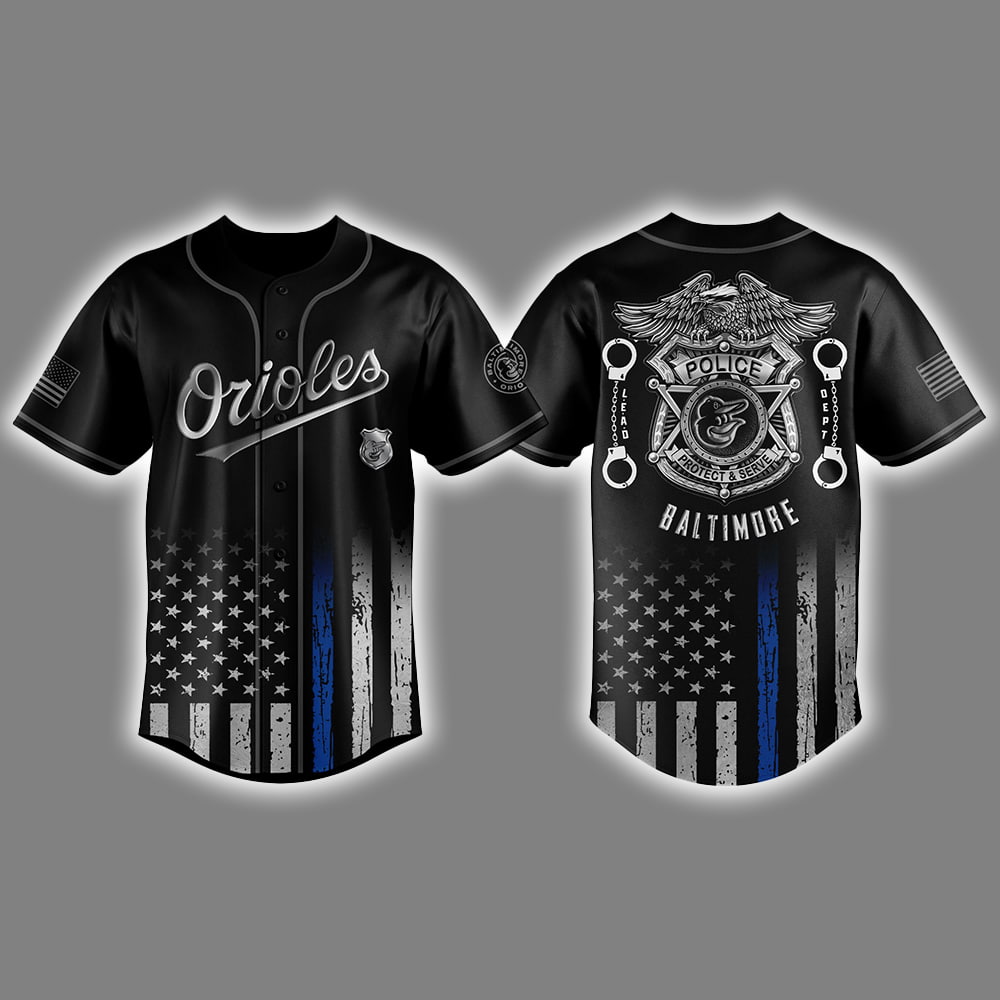 Orioles Law Enforcement Night Jersey 2025 Orioles Law Enforcement Night Jersey 2025