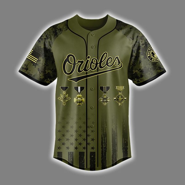 Orioles Military Appreciation Month Jersey 2025 2