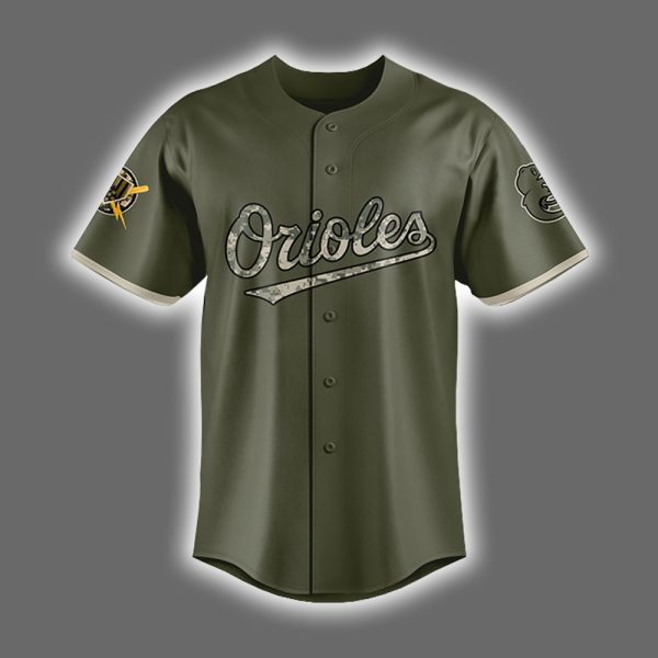 Orioles National Military Appreciation Day Jersey 2025 2