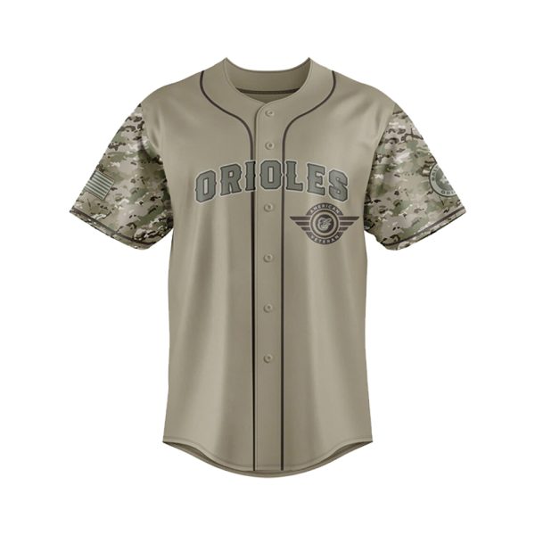 Orioles Veteran US 2025 Baseball Jersey 2