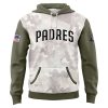 Padres 2025 Armed Forces Day Hoodie 2