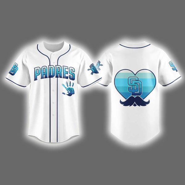 Padres 2025 Happy Father's Day Jersey