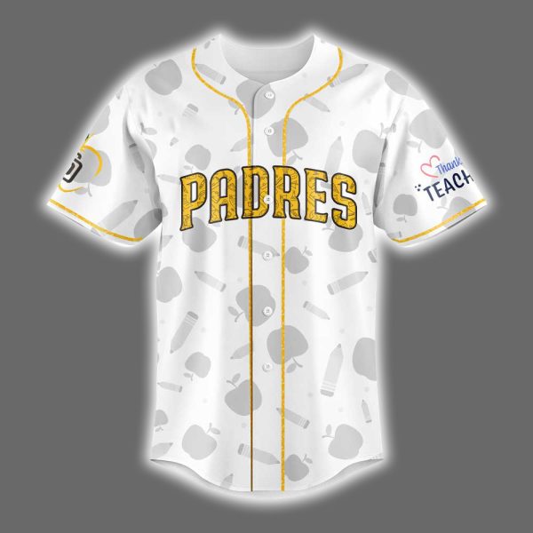 Padres 2025 Teacher Appreciation Jersey 2