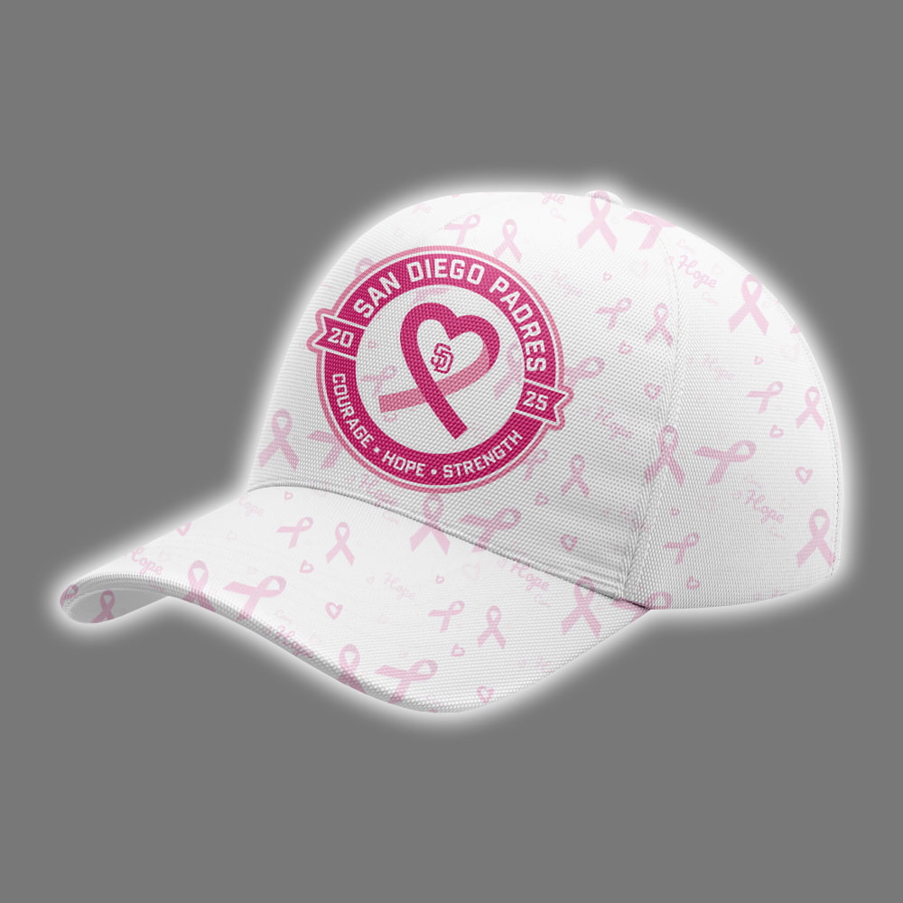 Padres Breast Cancer Awareness Night 2025 Hat Padres Breast Cancer Awareness Night 2025 Hat