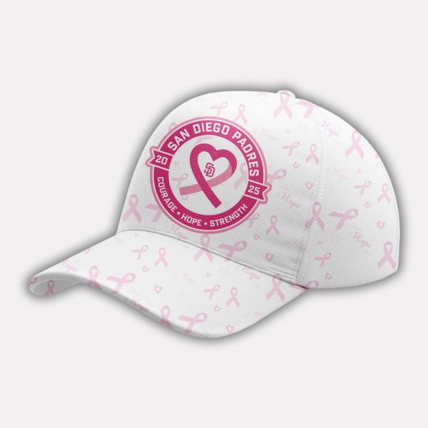 Padres Breast Cancer Awareness Night 2025 Hat 2