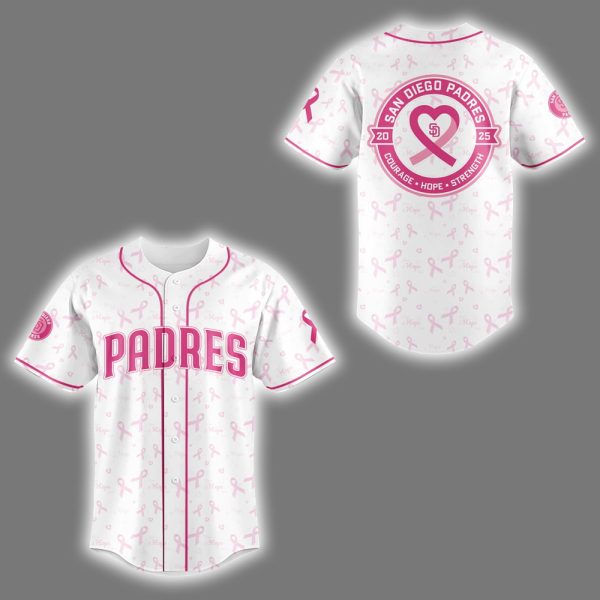 Padres Breast Cancer Awareness Night 2025 Jersey