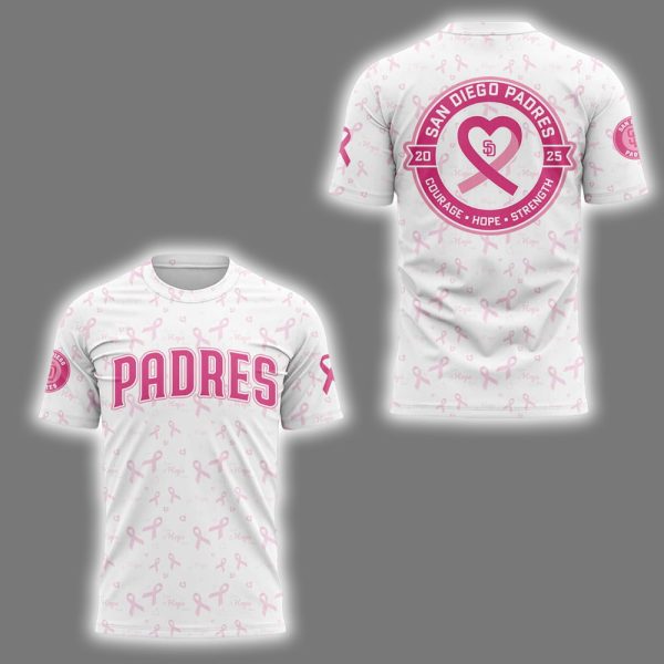 Padres Breast Cancer Awareness Night 2025 Shirt