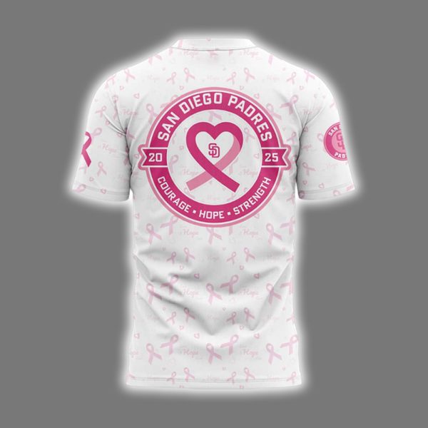 Padres Breast Cancer Awareness Night 2025 Shirt 3