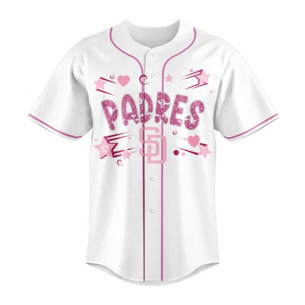 Padres Cancer Awareness Month Jersey 2025 2