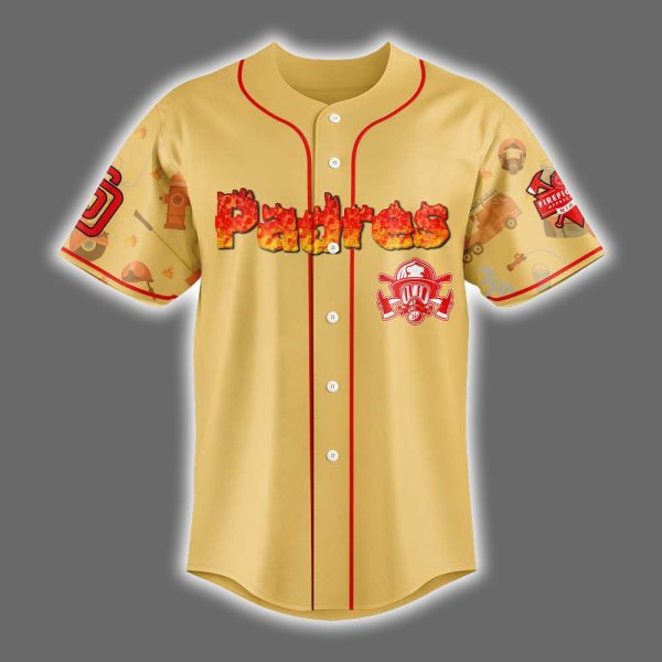 Padres Firefighter Appreciation Jersey 2025 2