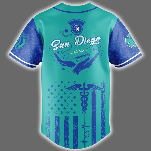Padres International Nurse Day Jersey 2025 3
