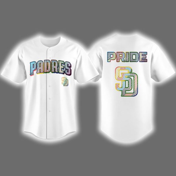 Padres LGBTQ Pride Night 2025 Jersey 2