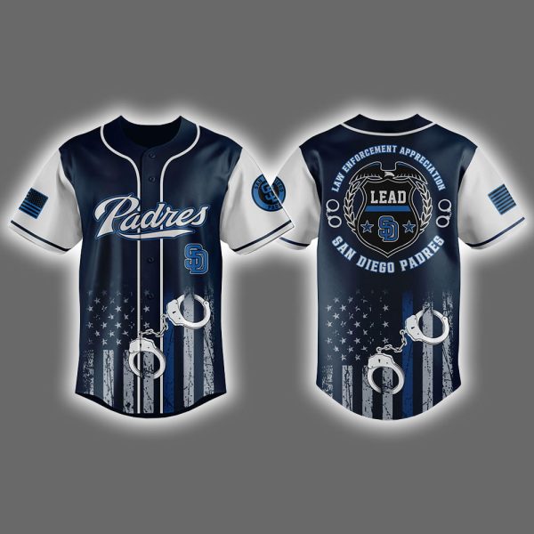 Padres Law Enforcement Appreciation Day Jersey 2025