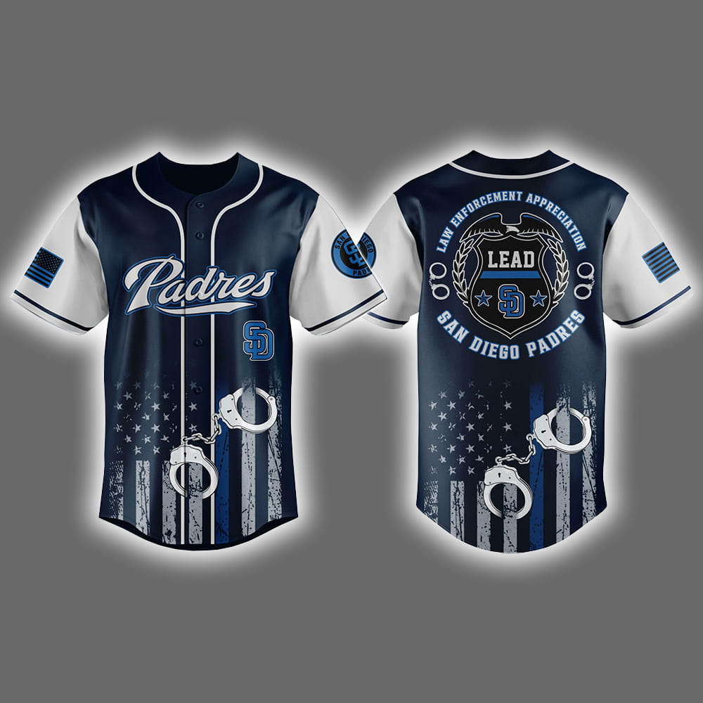 Padres Law Enforcement Appreciation Day Jersey 2025 Padres Law Enforcement Appreciation Day Jersey 2025