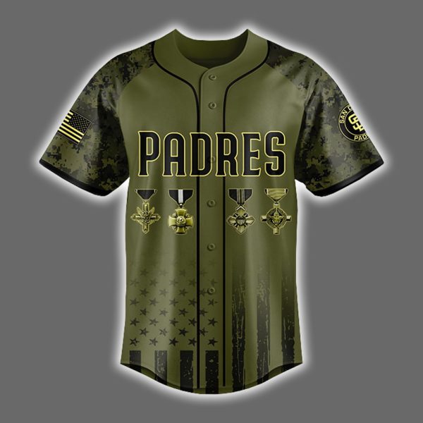 Padres Military Appreciation Month Jersey 2025 2