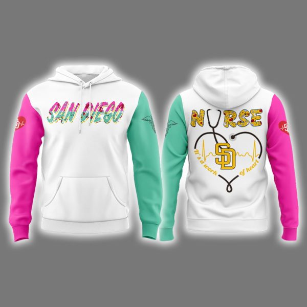 Padres Nurse Night 2025 Special Edition Hoodie