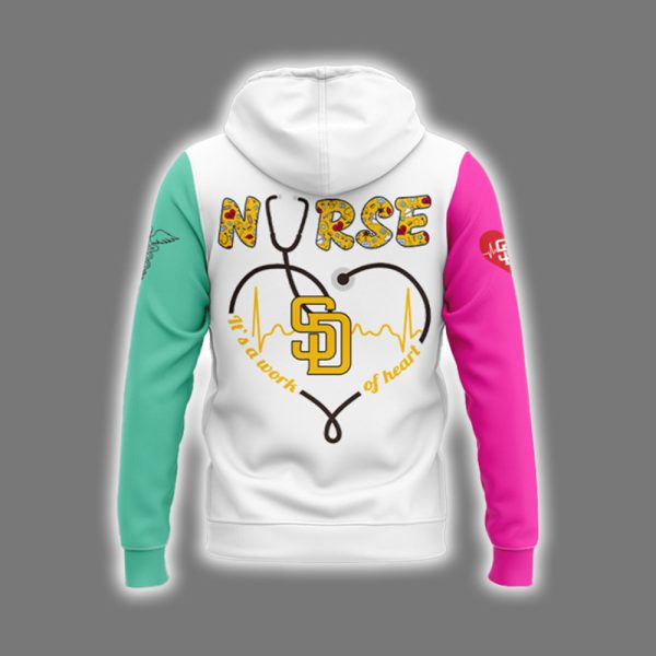 Padres Nurse Night 2025 Special Edition Hoodie 3