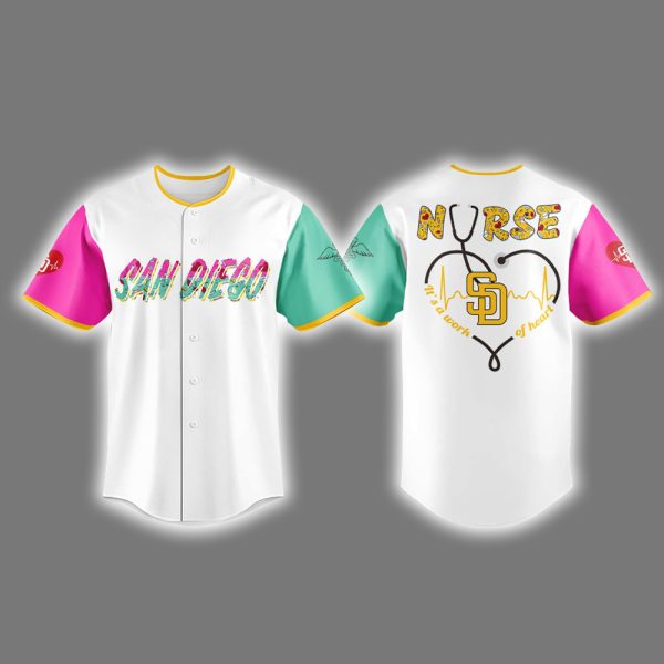 Padres Nurse Night 2025 Special Edition Jersey