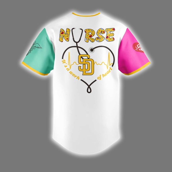 Padres Nurse Night 2025 Special Edition Jersey 3