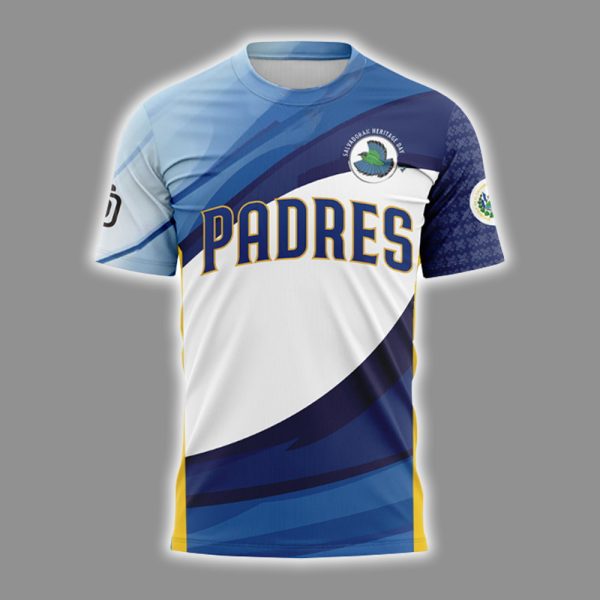 Padres Salvadoran Heritage Day 2025 Shirt 2