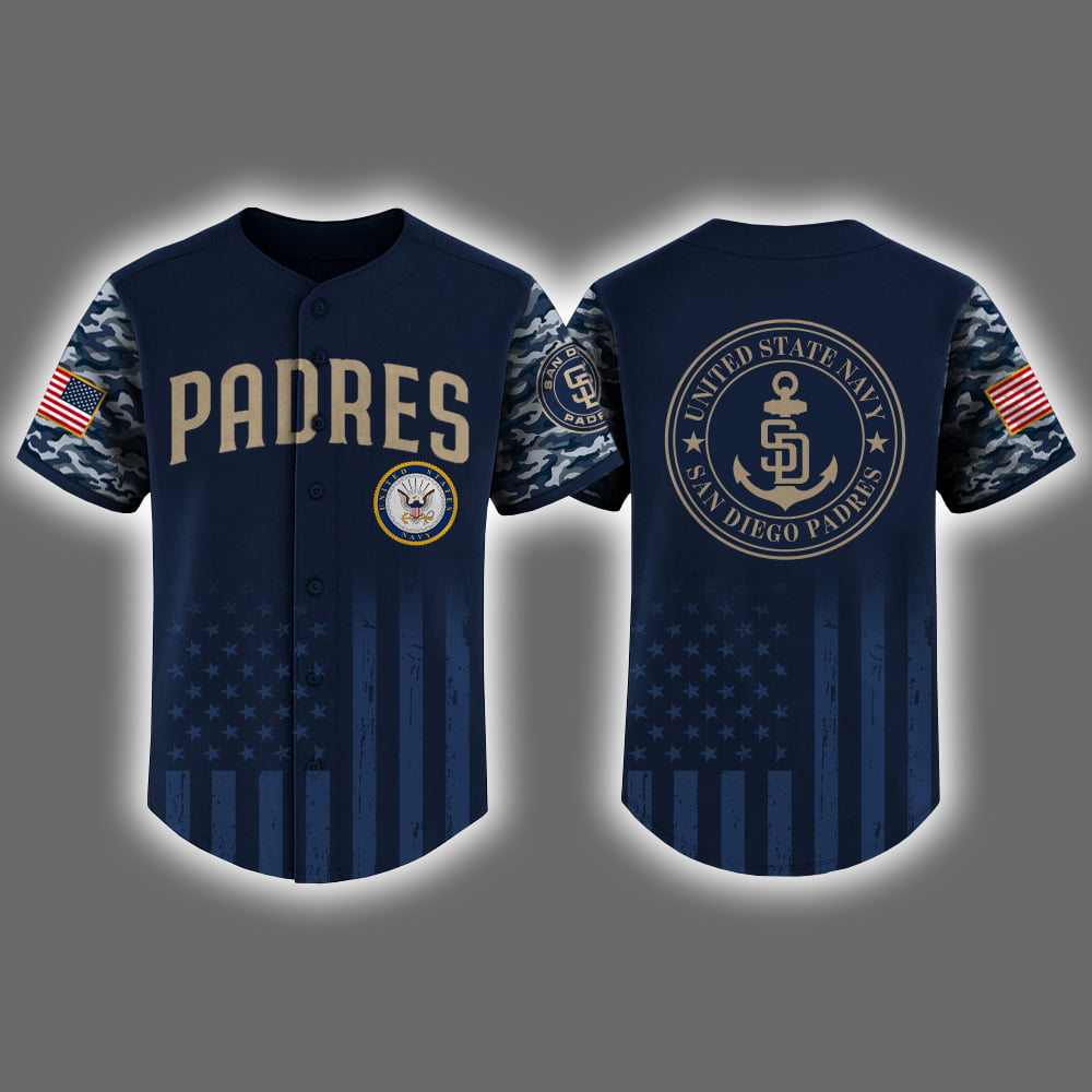 Padres US Navy Appreciation Night 2025 Baseball Jersey Padres US Navy Appreciation Night 2025 Baseball Jersey