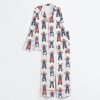Patriotic French Bulldog 4th Of July Dog Satin Pajama Set 3