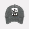 Penguin No Tariffs Print Baseball Cap 3
