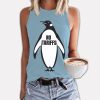 Penguin No Tariffs Print Tank Top 4