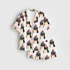 Penguin Resist Hands Off Satin Pajama Set