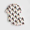 Penguin Resist Hands Off Satin Pajama Set 2