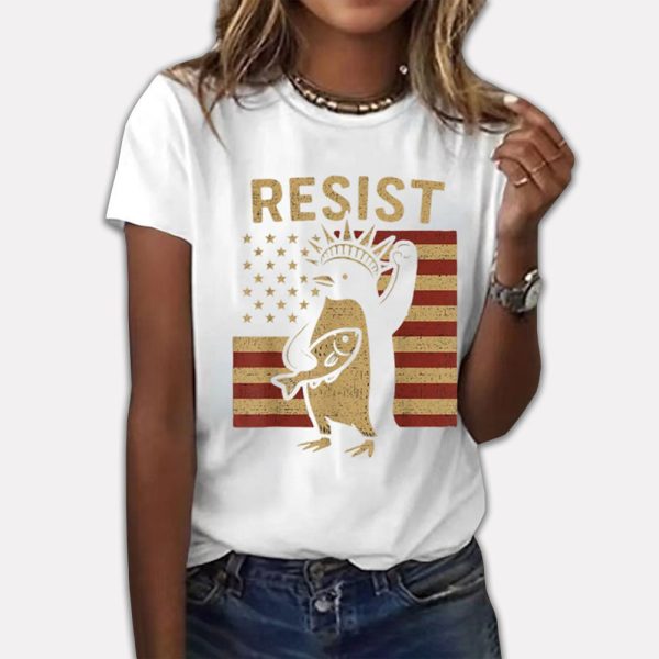 Penguin Resist Printed Short Sleeved T Shirt 3