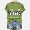 Penguins Flippers Up No Tariffs FDT Printed Shirt 2