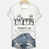 Penguins Flippers Up No Tariffs FDT Printed Shirt 3