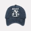 Penguins Resist Print Baseball Cap 2