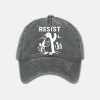 Penguins Resist Print Baseball Cap 4