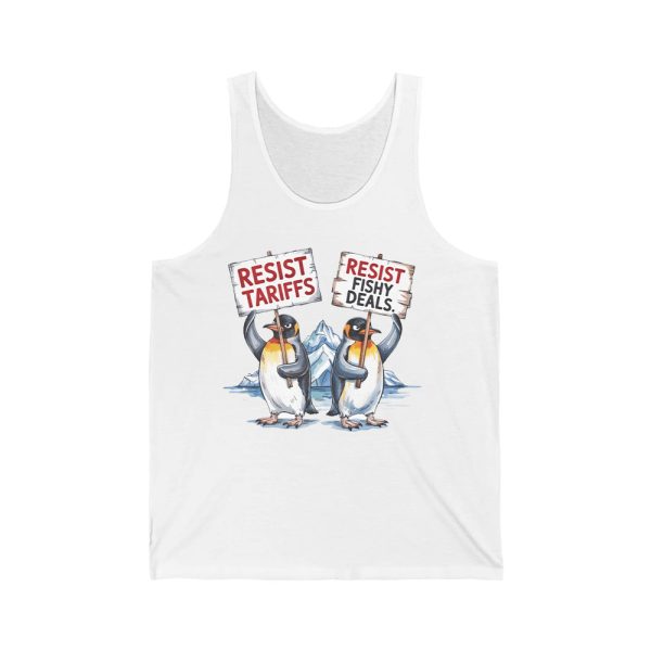 Penguins Resist Tariffs Resist Fishy Deals Shirt 2