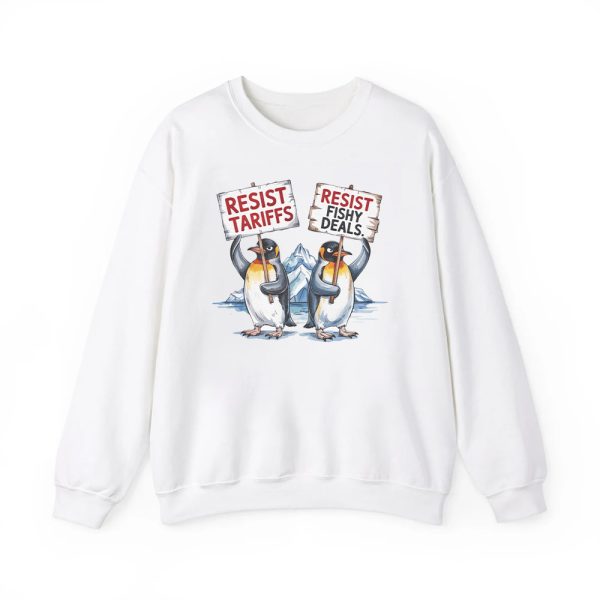 Penguins Resist Tariffs Resist Fishy Deals Shirt 4