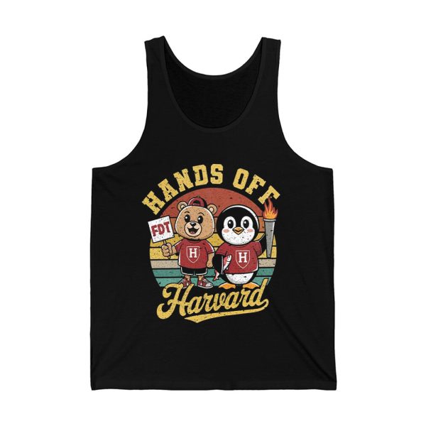 Penguins Smokey Bear Hands Off Harvard Shirt 2