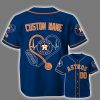 Personalized Astros Nurses National Day 2025 Baseball Jersey