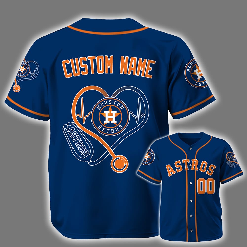 Personalized Astros Nurses National Day 2025 Baseball Jersey Personalized Astros Nurses National Day 2025 Baseball Jersey
