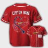 Personalized Cardinals Nurse Heartbeat Baseball Jersey 2025