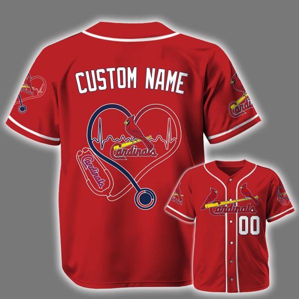 Personalized Cardinals Nurses National Day 2025 Baseball Jersey