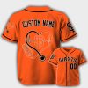 Personalized Giants Nurse Heartbeat Baseball Jersey 2025