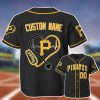 Personalized Pirates Nurse Heartbeat Baseball Jersey 2025 2