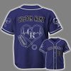 Personalized Rockies Nurse Heartbeat Baseball Jersey 2025