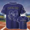 Personalized Rockies Nurse Heartbeat Baseball Jersey 2025 2